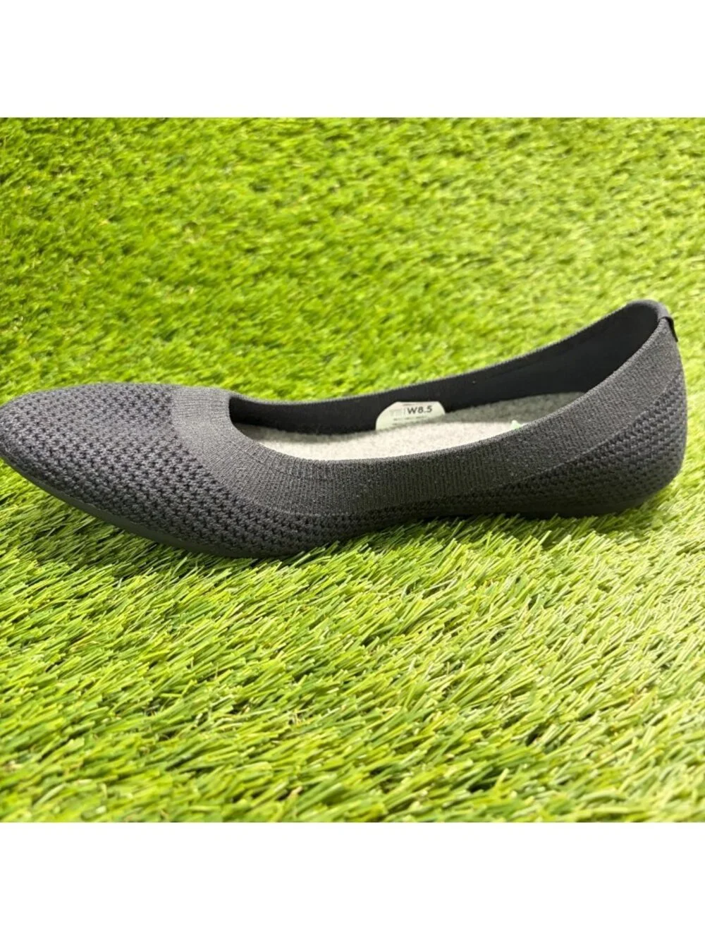 Allbirds Tree Breezer Womens Size 8.5 Navy Casual Slip On Ballet Flats Shoes